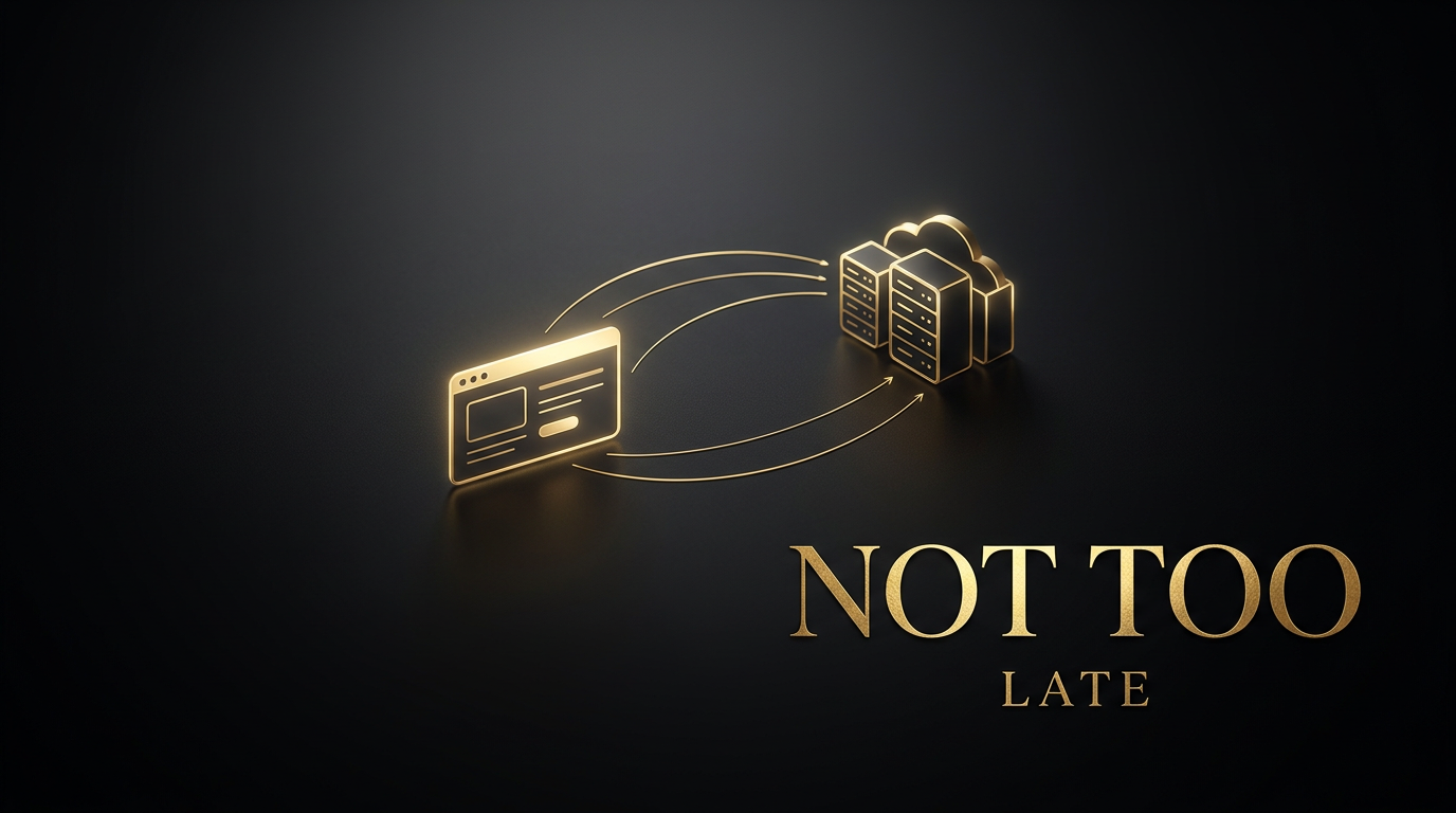 You're Not Too Old, Too Late, or Too Behind